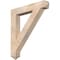 Ekena Millwork Traditional Arts & Crafts Smooth Bracket, Douglas Fir, 5 1/2"W x 38"D x 42"H BKT06X38X42TRA03SDF - alternate 1